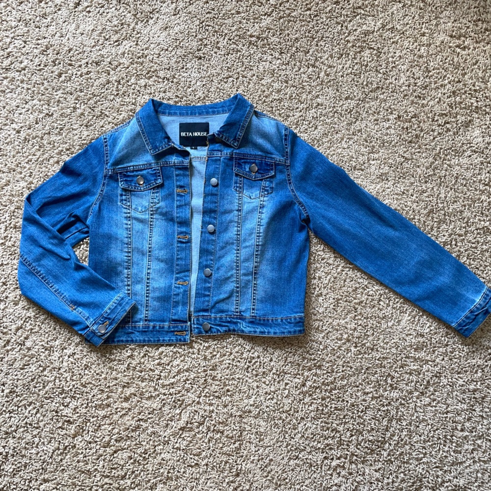 Cropped Jean Jacket